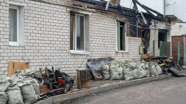 Professional Soot Cleanup technician working in Gibsonton, FL